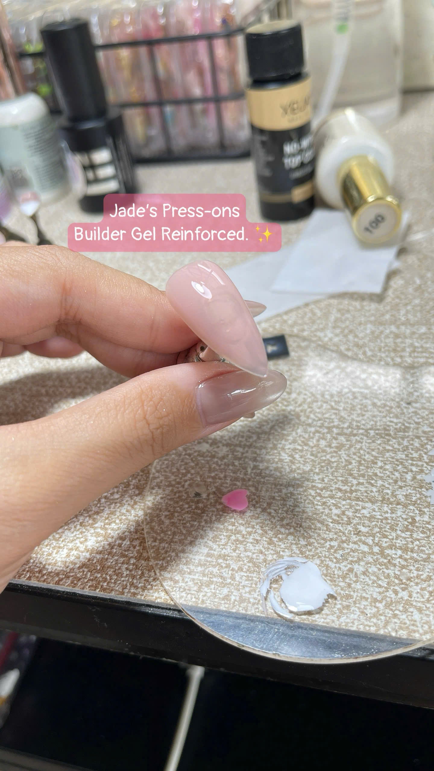 4th of July Almond Press On Nails | Red White Blue Star Independence Day Nails
